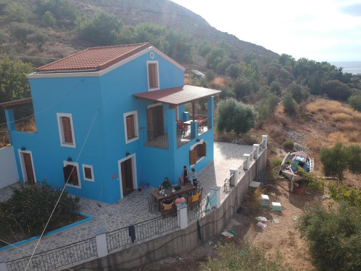 Blue Villa Panormos  Buitenkant foto